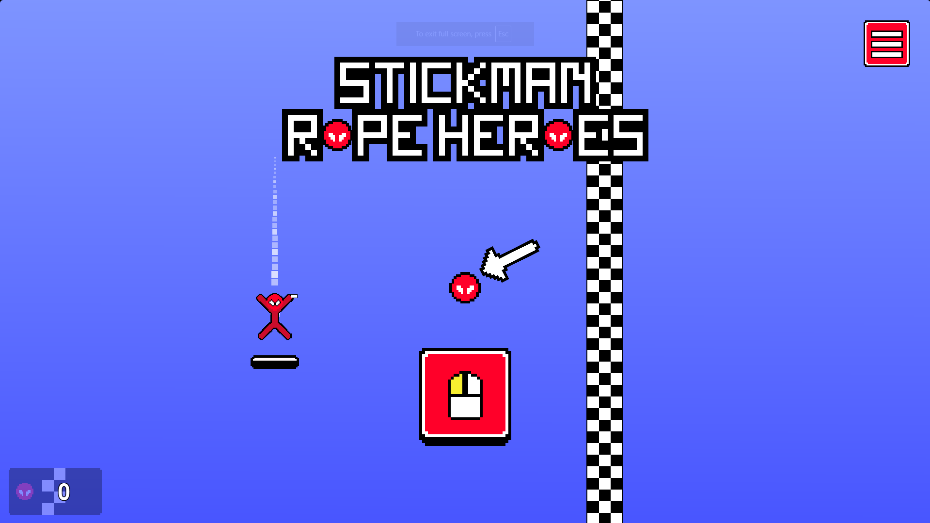 Stickman Rope Heroes gives off a surprisingly addictive swing through nostalgia